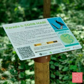 Faristol Fauna amb peu de fusta